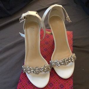 Betsey Johnson bridal heels